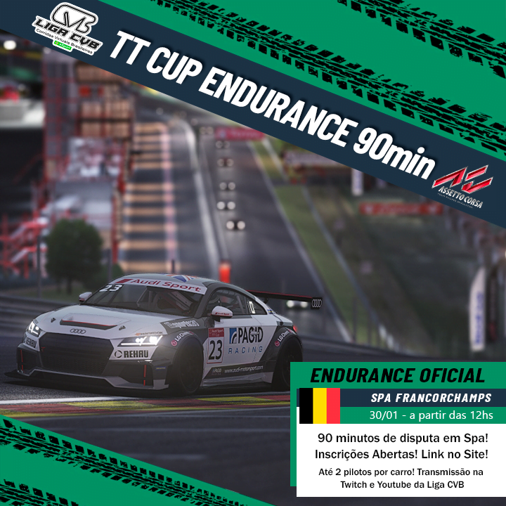 Endurance - Mount Panorama GT3 60 Min - Assetto Corsa Competizione - Liga  CVB